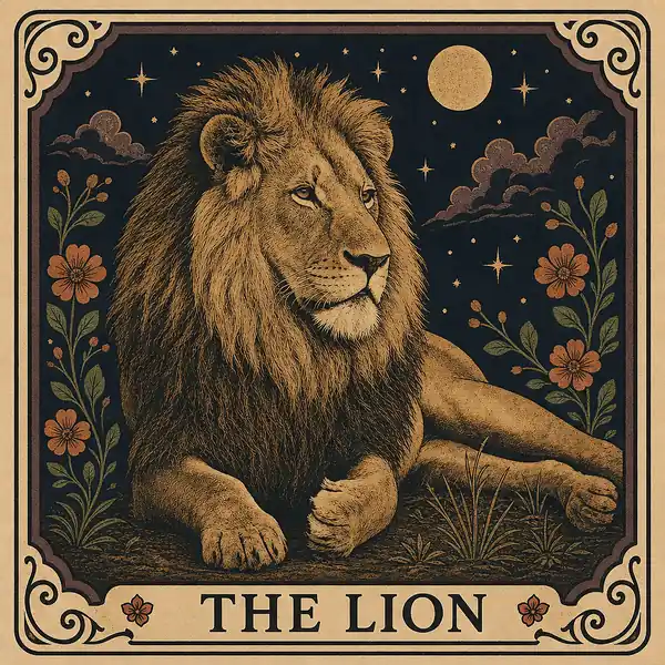 Lion chronotype card